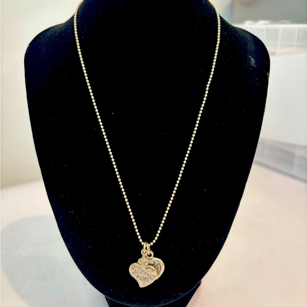 Silver Heart Pendant Necklace